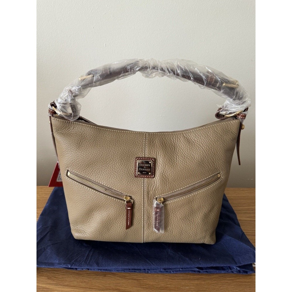Dooney & Bourke Taupe Mary Shoulder Bag NWT CE47C TP - Picture 2 of 6